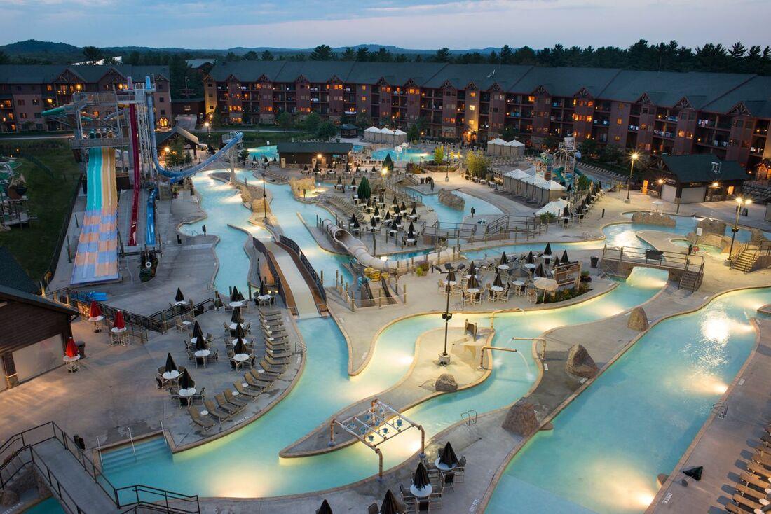 Club Wyndham Glacier Canyon Wisconsin Dells Exterior foto