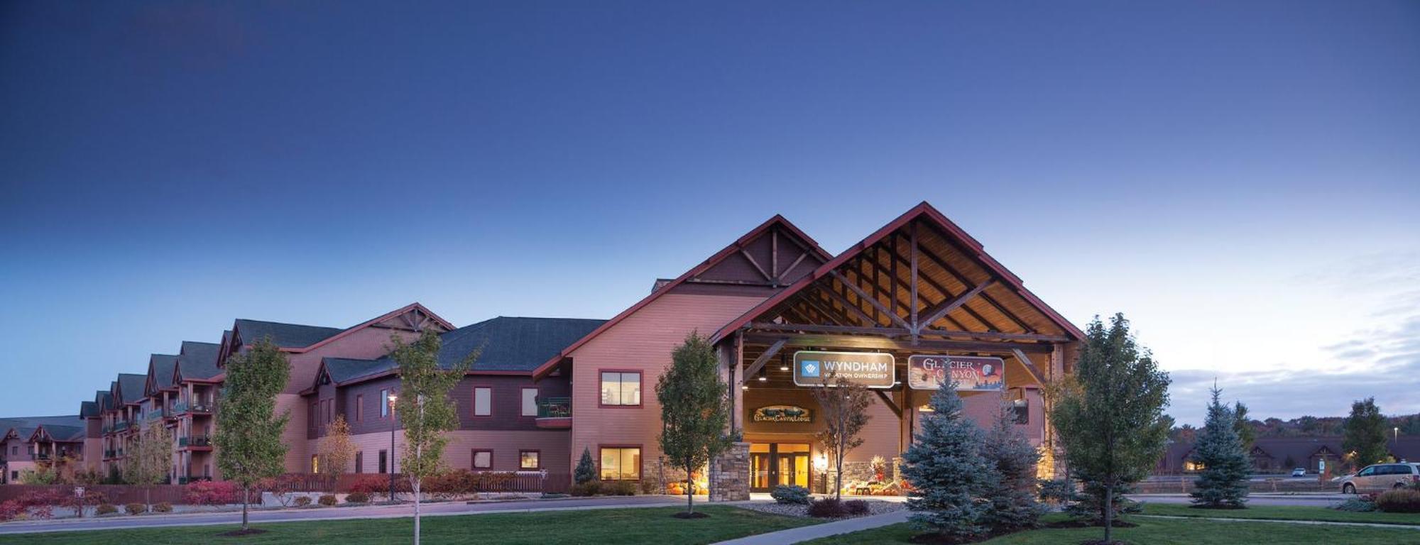 Club Wyndham Glacier Canyon Wisconsin Dells Exterior foto